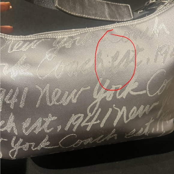 Coach Signature Script Lurex - Picture 11 of 11